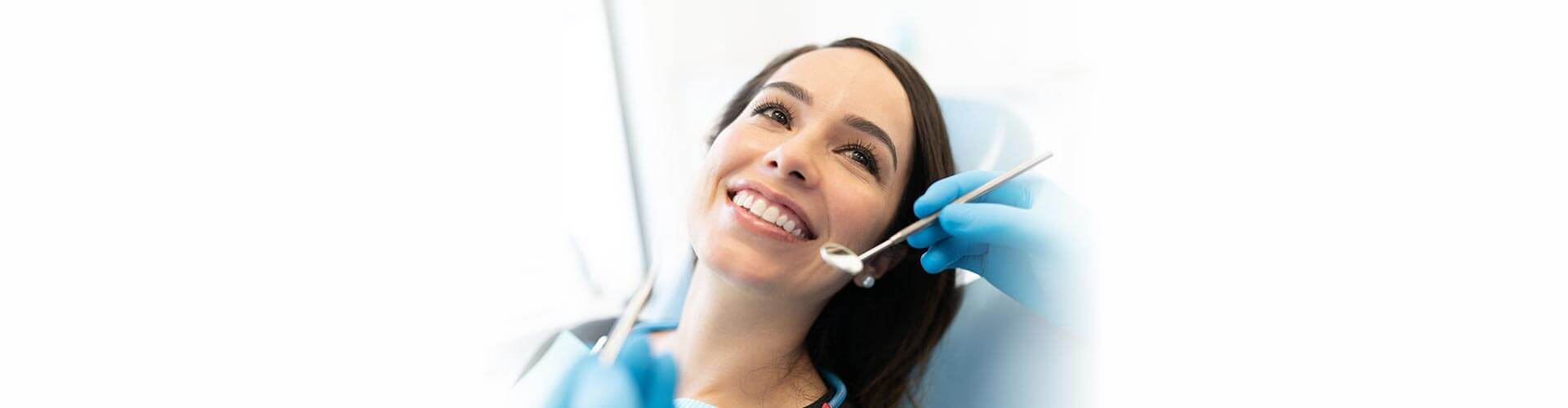 Smiling Patient at Clinic