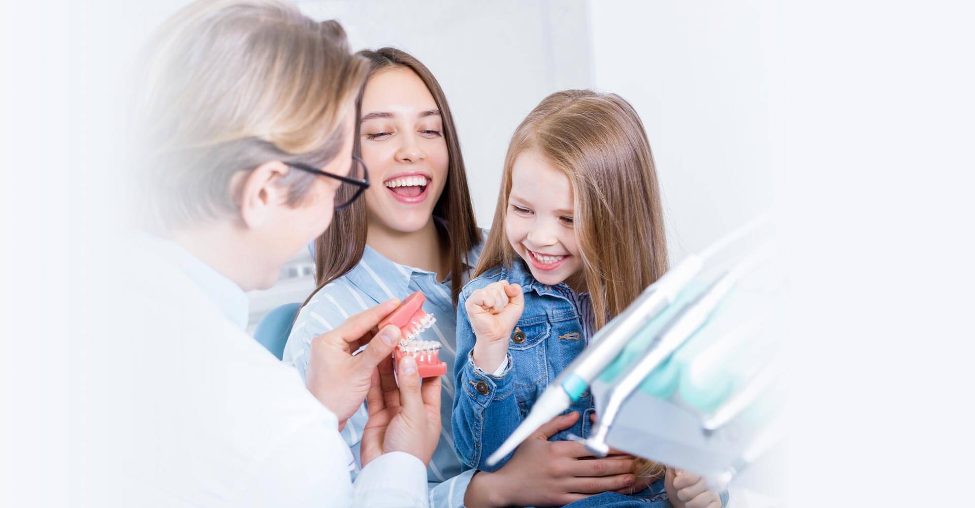 Smiling Patient at Clinic