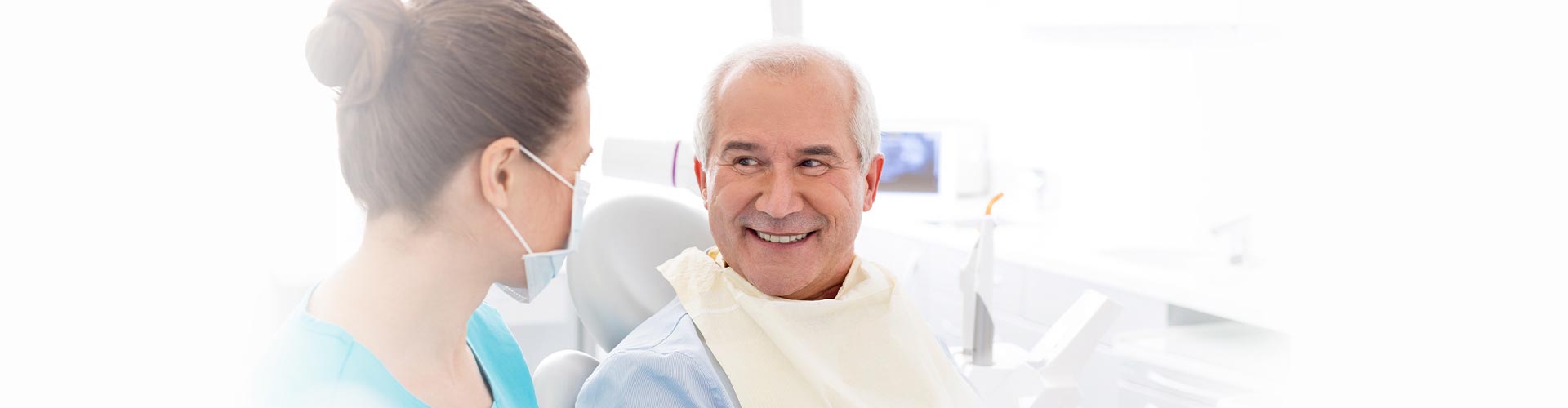 Smiling Patient at Clinic