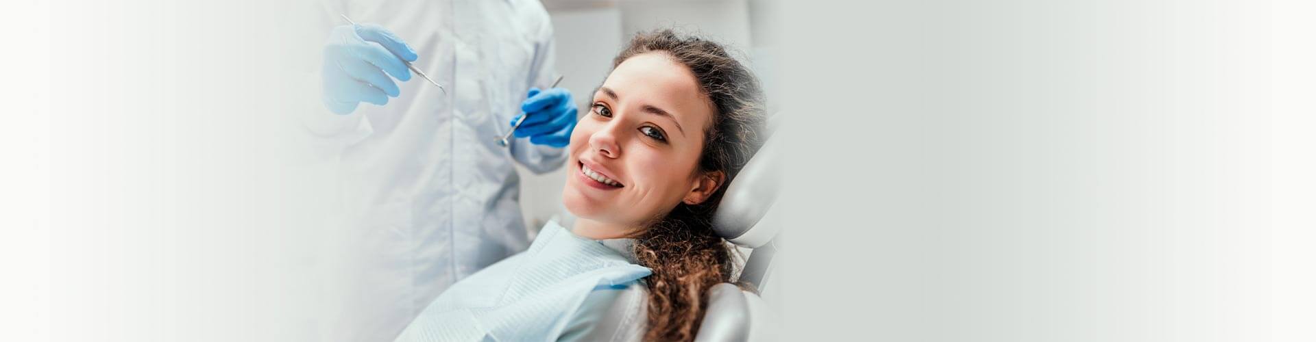 Smiling Patient at Clinic