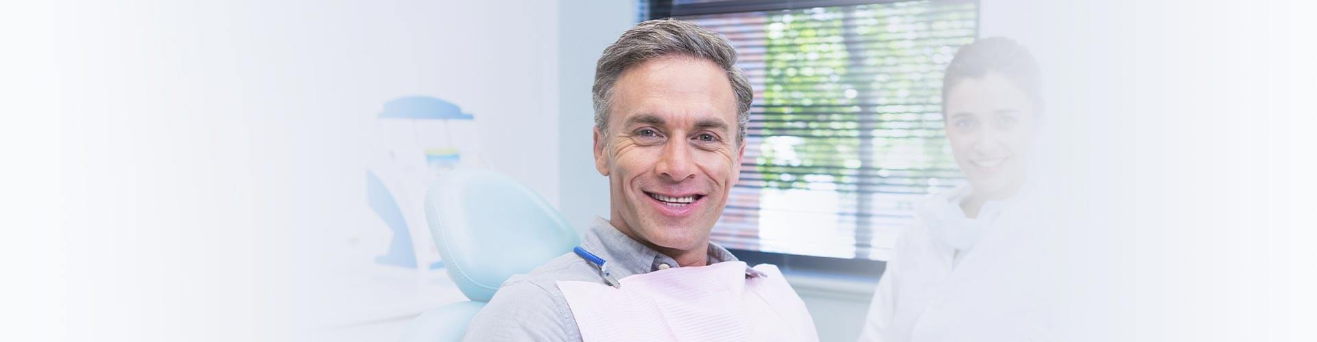 Smiling Patient at Clinic